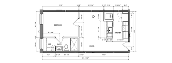 1 Bedroom / 1 Bath