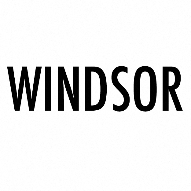 The image features the word "WINDSOR" in bold, black letters.