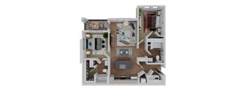 B1P Floor Plan at Stella, San Tan Valley, AZ