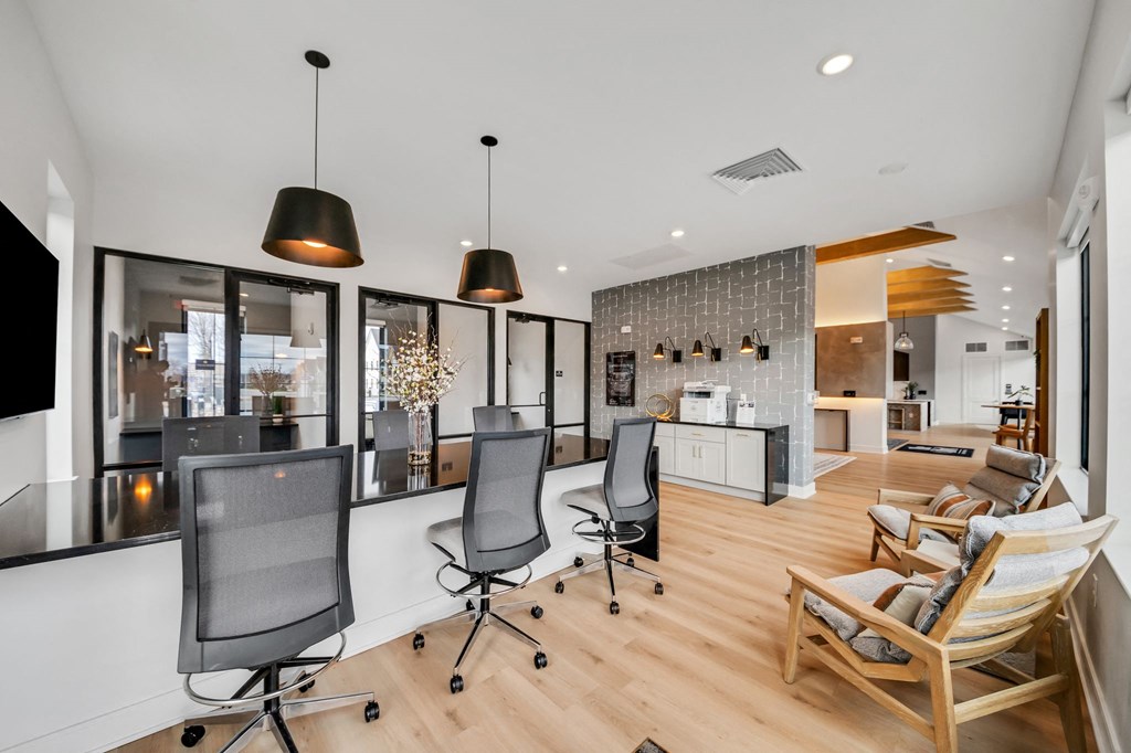 Leasing Center And Clubhouse at The BLVD at Wilson Crossings, Wyoming