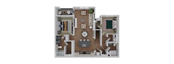 B1U Floor Plan at Stella, San Tan Valley, 85142