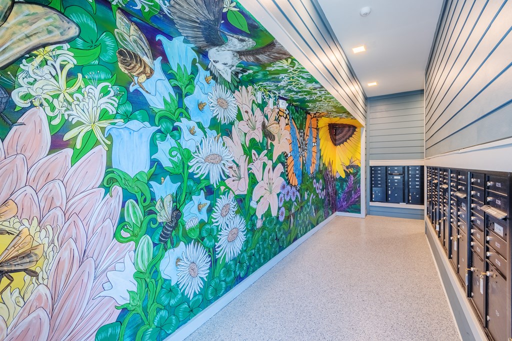 Locker Hub  at Taylor Farms, Charlotte, NC