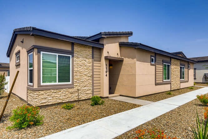 Walking Path at Grandstone at Sunrise, Arizona