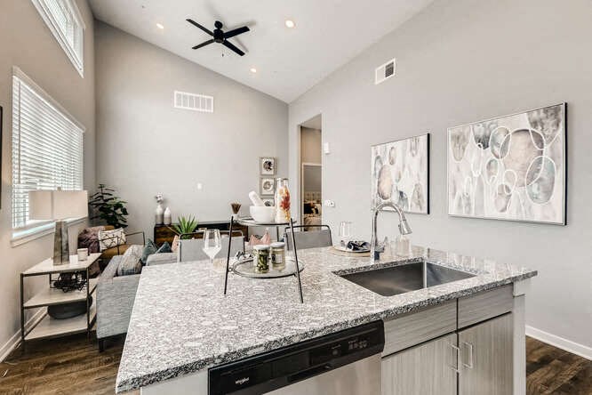 Granite Countertop Kitchen Granite Countertop Kitchen at Grandstone at Sunrise, Arizona