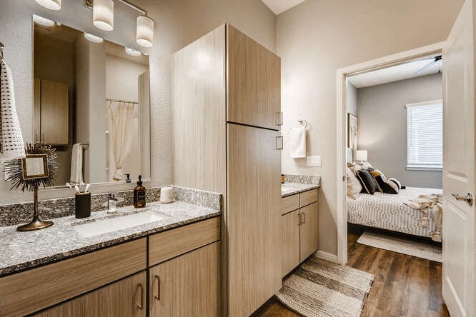 Bathroom With Bedroom at Grandstone at Sunrise, Peoria