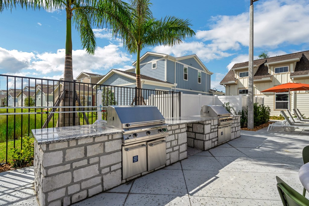 Grill Stations at The Boardwalk at Tradition, Port St Lucie, FL, 34987