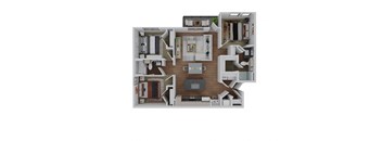 C2 Floor Plan at Stella, Arizona