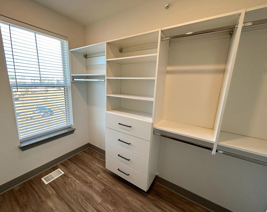 Living Area With Cupboards at Meridian at CityPlace, Minnesota