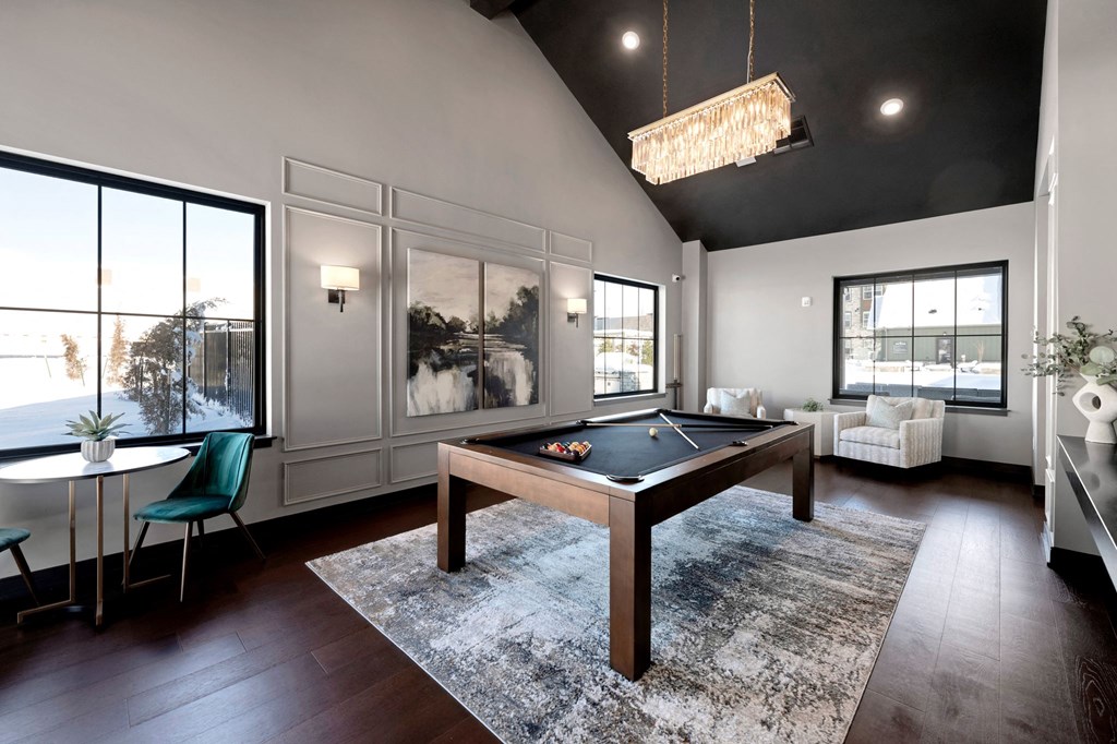 Billiards Table at The Depot, Missouri, 64083