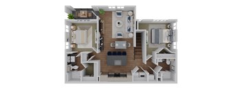 B2u Floor Plan at Stella, San Tan Valley