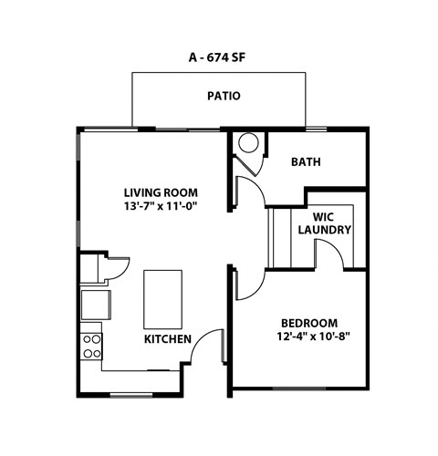 A Floor Plan at Grandstone at Sunrise, Arizona, 85383