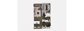 1 bed 1 bath at The Logan Luxury Apartments, Idaho