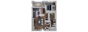 1 bed 1 bath at The Concord Apartments, Sarasota , 34240