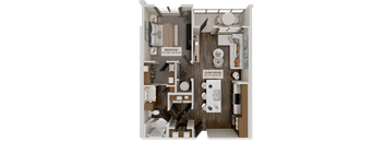 1 bed 1 bath C at Stack at Wheat Ridge Apartments, Wheat Ridge