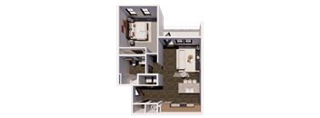 A2 floor plan at The Landing at Lemay, Fort Collins, CO 80524