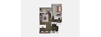 1 bed 1 bath A at The Logan Luxury Apartments, Idaho, 83651