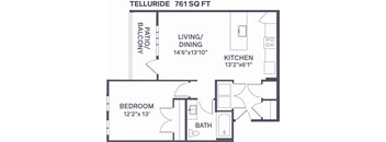 A2 Telluride Floor Plan  at Notch66, Longmont