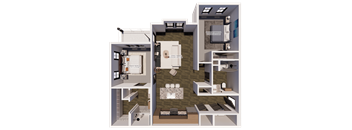B1 A floor plan at The Landing at Lemay, Fort Collins, CO 80524