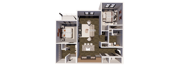 B1 floor plan at The Landing at Lemay, Fort Collins, CO 80524