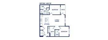 B1 Floor Plan at Drift, Daytona Beach