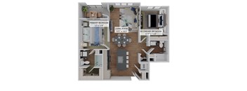 2 bed 2 bath D at The Concord Apartments, Sarasota , FL 34240