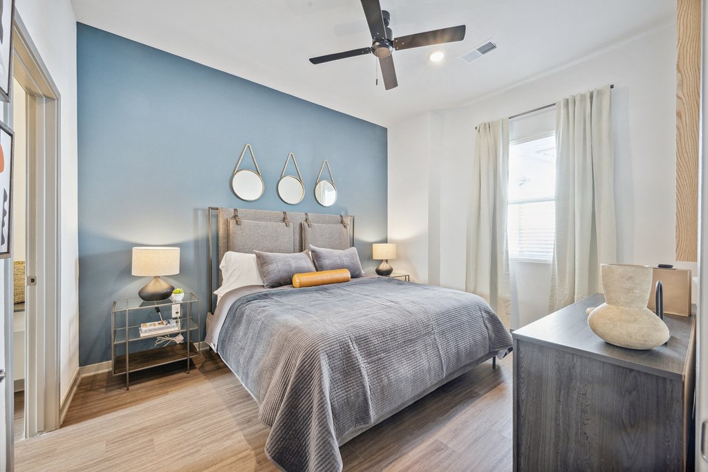 Beautiful Bright Bedroom With Wide Windows at Citadel at Castle Pines, Colorado, 80108