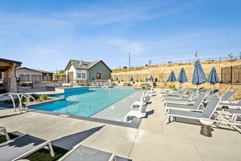 Relaxing Swimming Pool With Sundeck at Citadel at Castle Pines, Colorado