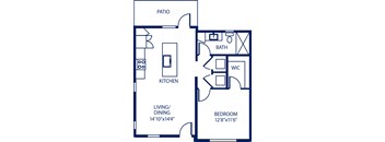1A Floor Plan at The Boardwalk at Tradition, Port St Lucie, FL, 34987