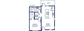 1B Floor Plan at The Boardwalk at Tradition, Port St Lucie, FL
