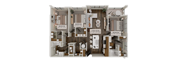 3 bed 2 bath at Stack at Wheat Ridge Apartments, Wheat Ridge, 80033