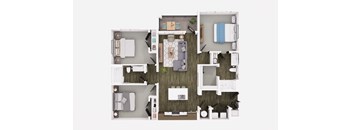 3 bed 2 bath at The Logan Luxury Apartments, Nampa, Idaho