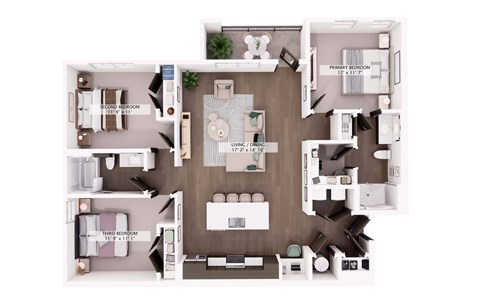 C2 Floor plan at Switch Luxury Living in Colorado Springs, CO