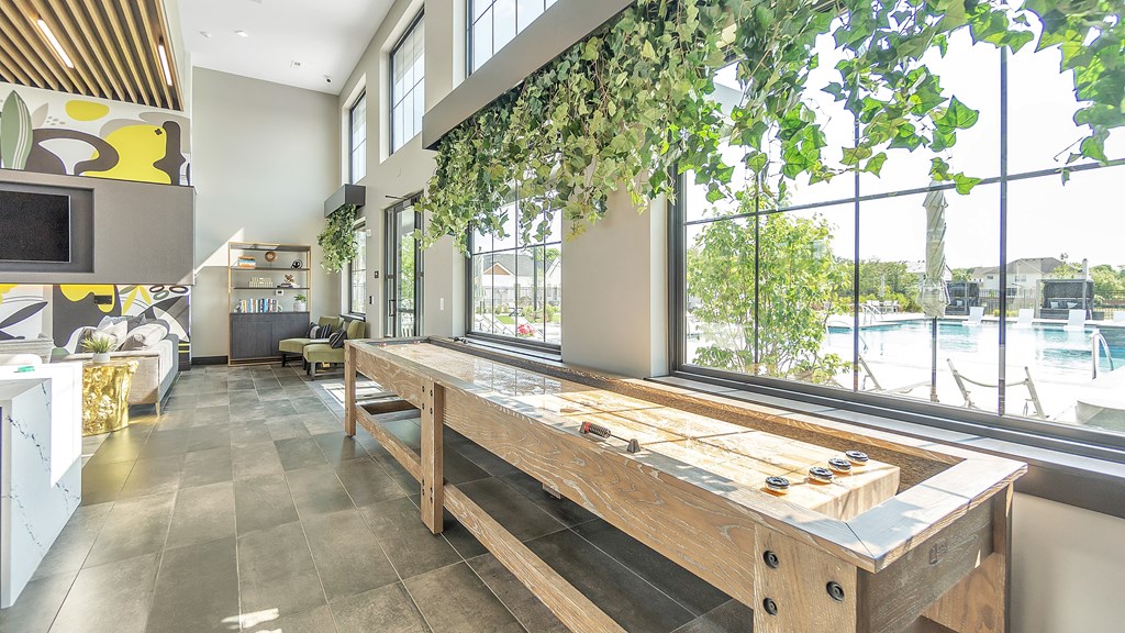 Game area at Slate at Fishers District, Fishers