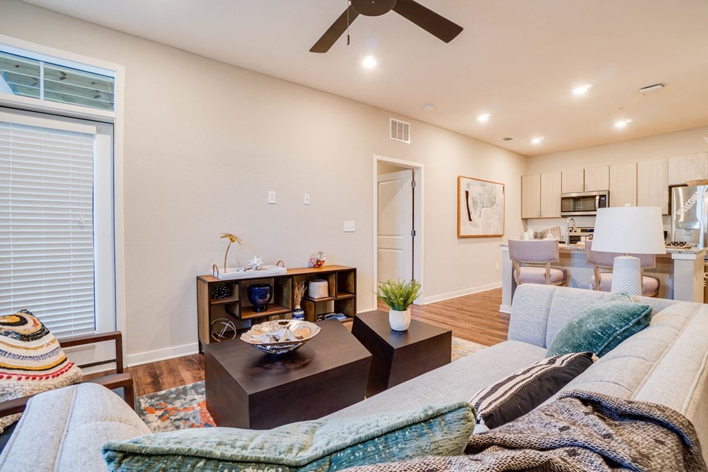 Spacious Living Area at Watermark at Urban Blu, Florida