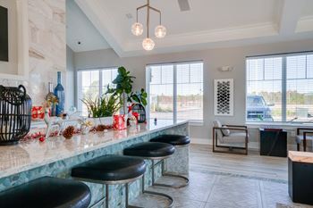 Coffee Lounge at Watermark at Urban Blu, Panama City Beach, Florida