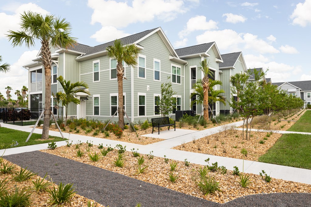 Property exterior at Palm Grove in Ellenton, FL 34222