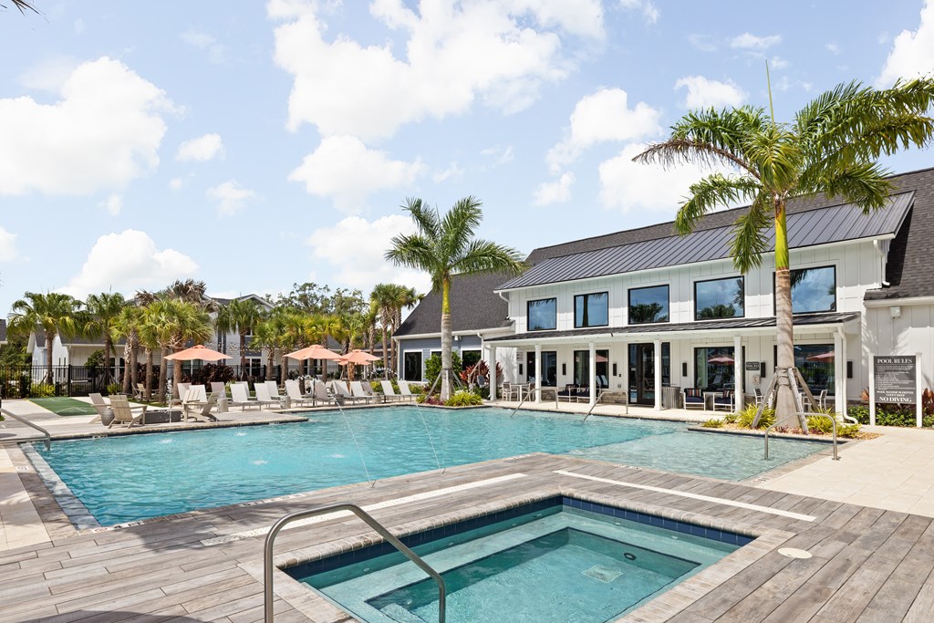 the swimming pool at The Sophia, Venice, FL, 34275
