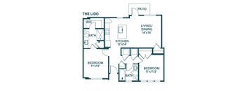 Lido Floor Plan  at The Sophia, Venice, Florida