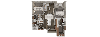 2 bedroom 2 bathroom