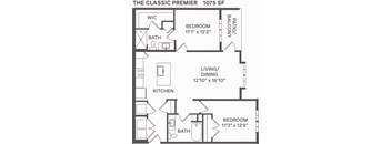 CLASSIC PREMER Floorplan at Alta25, Monument, Colorado