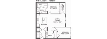 CLASSIC PLUS Floorplan at Alta25, Monument, Colorado