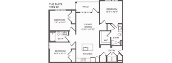 SUITE Floorplan at Alta25, Monument, CO