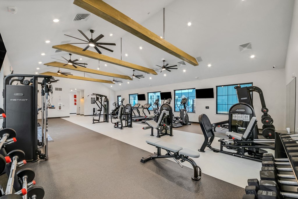 Gym at Wilson Crossings, Michigan