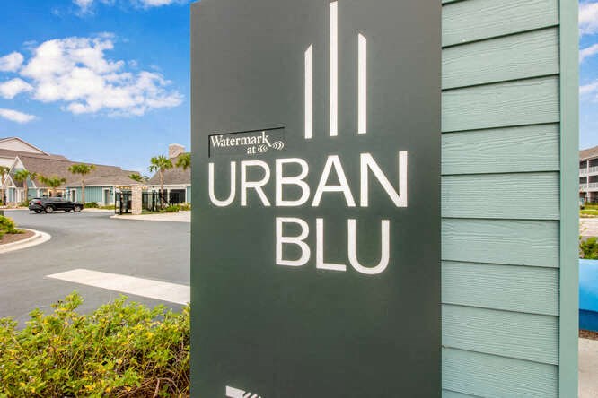 Property Signage at Watermark at Urban Blu, Panama City Beach, 32407