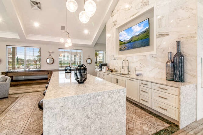 Clubhouse With Kitchen at Watermark at Urban Blu, Panama City Beach, FL, 32407