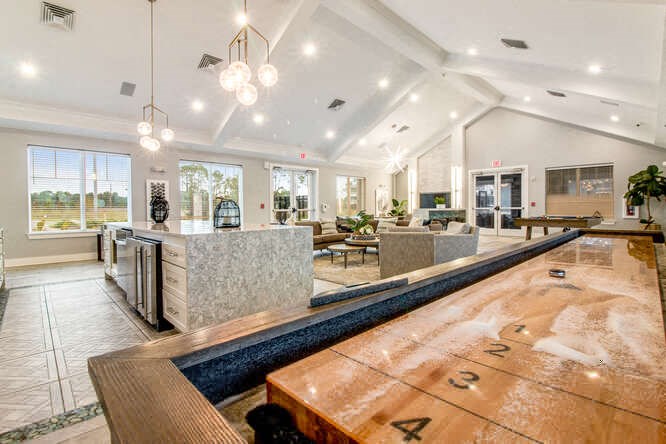 Shuffleboard at Watermark at Urban Blu, Florida