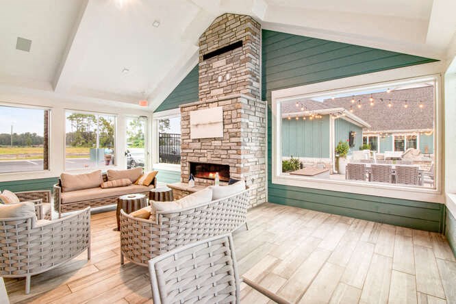 Firepit Lounge at Watermark at Urban Blu, Panama City Beach, Florida