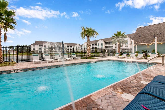 Sparkling Pool at Watermark at Urban Blu, Panama City Beach, Florida
