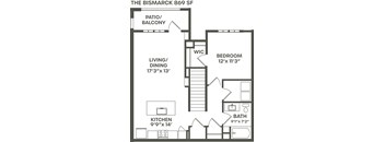 Bismarck Floor Plan at Palm Grove, Ellenton