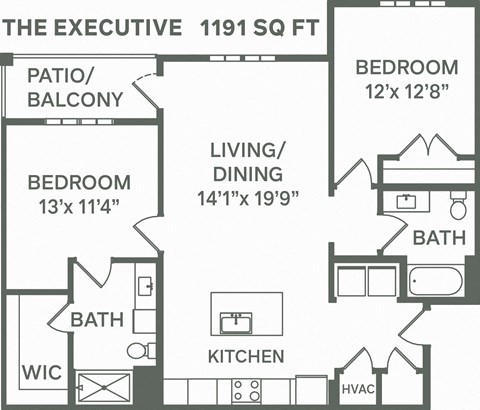 The Executive (B2) Floor Plan at Premier at West Park, Greeley Colorado